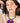 Katerina Psoma short resin necklace in green and violet