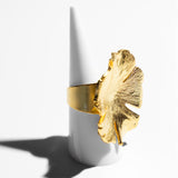 Katerina Psoma Flower gold plated ring