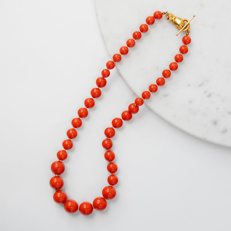 Katerina Psoma Coral Necklace