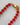 Katerina Psoma Coral Necklace gold plated closure