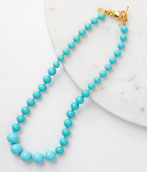 Katerina Psoma Turquoise Necklace