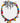 Katerina Psoma Memphis Multicolor Necklace with Metal Heart