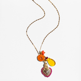 Katerina Psoma Amore Red Charm Necklace