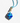 Katerina Psoma Turquoise Murano Cord Necklace