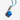 Katerina Psoma Turquoise Murano Cord Necklace
