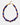 Katerina Psoma Colorful beaded necklace with a gold chain and trade beads