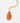 Celeste 18k Gold Pendant with Carnelian