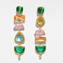 Katerina Psoma  Green Crystal Earrings