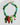 Katerina Psoma acrylic Green Short Statement Necklace