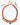 Katerina Psoma Coral bead and crystal charm short necklace