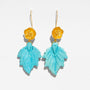 Katerina Psoma Turquoise Howlite Dangle Earrings