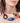 Katerina Psoma Colorful short necklace with geometric links 