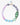 Katerina Psoma Murano Necklace with pastel beads and a green pendant on a white background