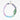Katerina Psoma Murano Necklace with pastel beads and a green pendant on a white background