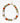 Katerina Psoma short necklace with painted wooden beads, corals and resin