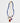 Katerina Psoma double row short Necklace with blue beads and colorful charms