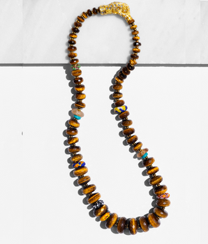 Katerina Psoma Tiger's Eye Necklace
