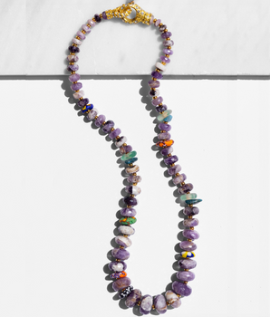 Katerina Psoma Jasper Necklace with trade beads