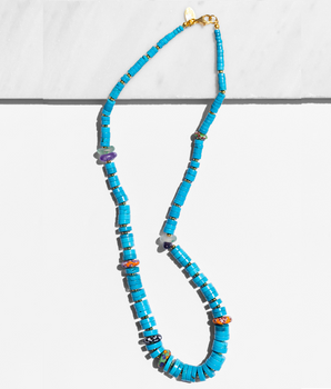 Katerina Psoma Turquoise Howlite Necklace
