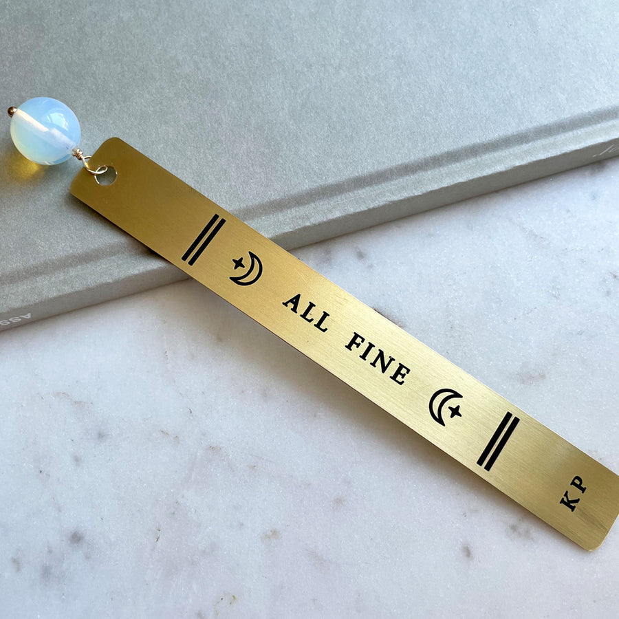 All Fine Bookmark