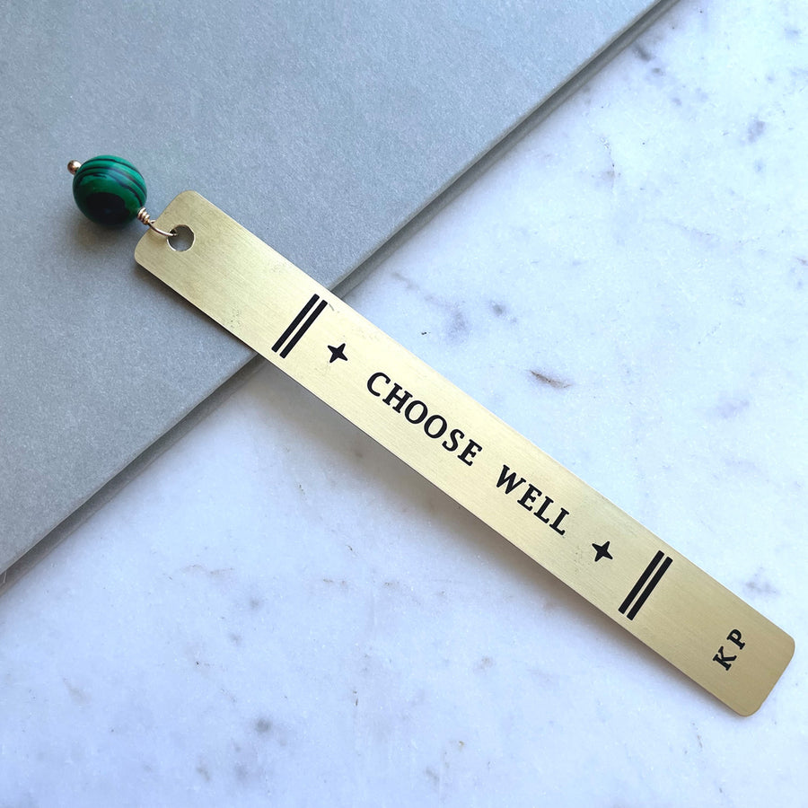 Choose Well Bookmark