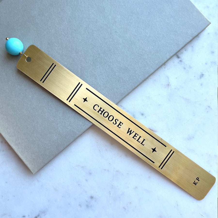 Choose Well Big Bookmark