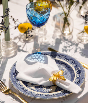 Dragonfly and Frog Napkin Rings
