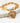 Katerina Psoma Gold Plated Bracelet with Charm heart 