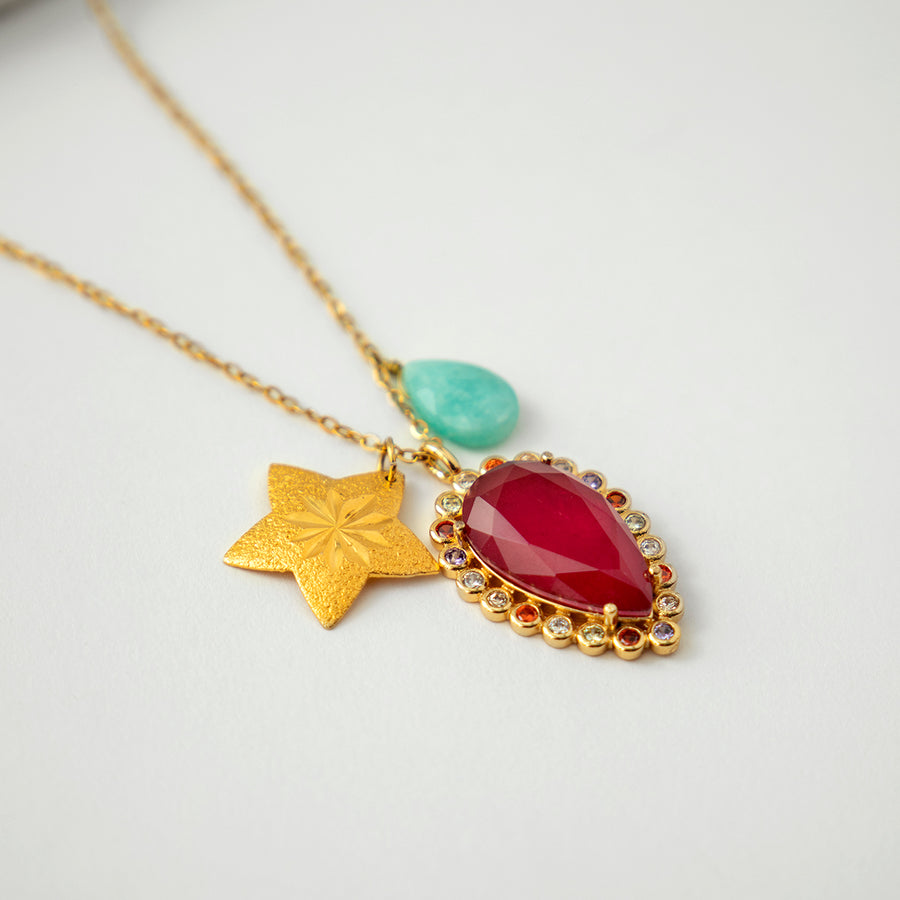 Katerina Psoma Short Charm Necklace