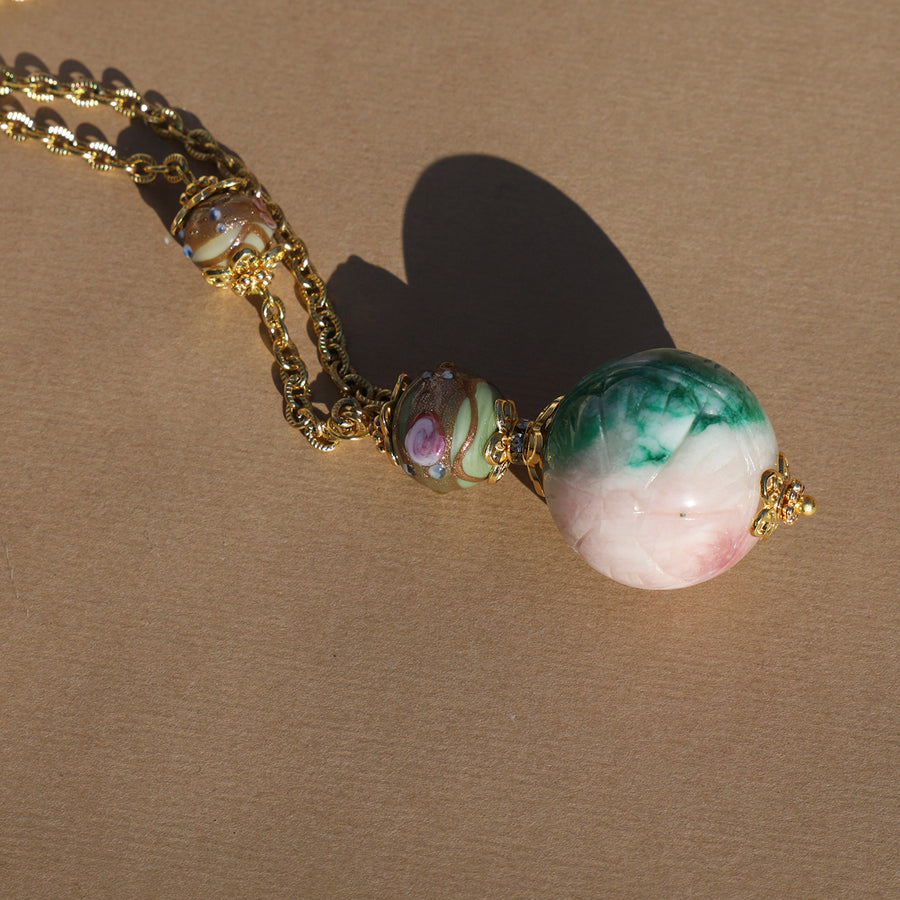 Bianca Jade Pendant Necklace