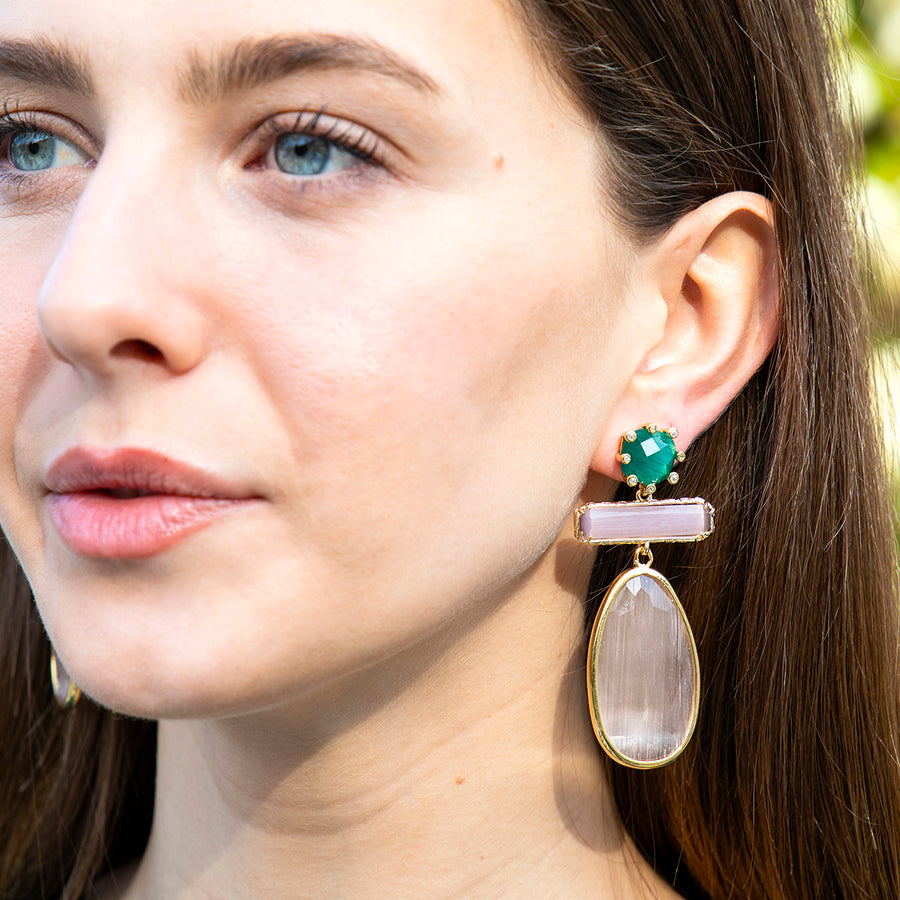 Eleanor Multicolor Dangle Earrings