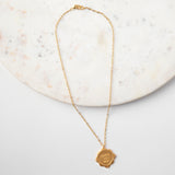 Katerina Psoma Good luck Charm necklace gold plated