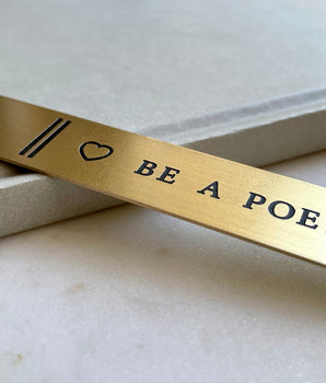 Be A Poem Bookmark