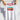KATERINA PSOMA WHITE COTTON T SHIRT WITH MULTICOLOR STAMP