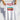 KATERINA PSOMA WHITE COTTON T SHIRT WITH MULTICOLOR STAMP