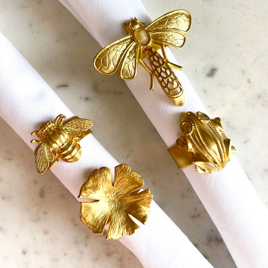 Katerina's Garden Napkin Rings (Set of 4)