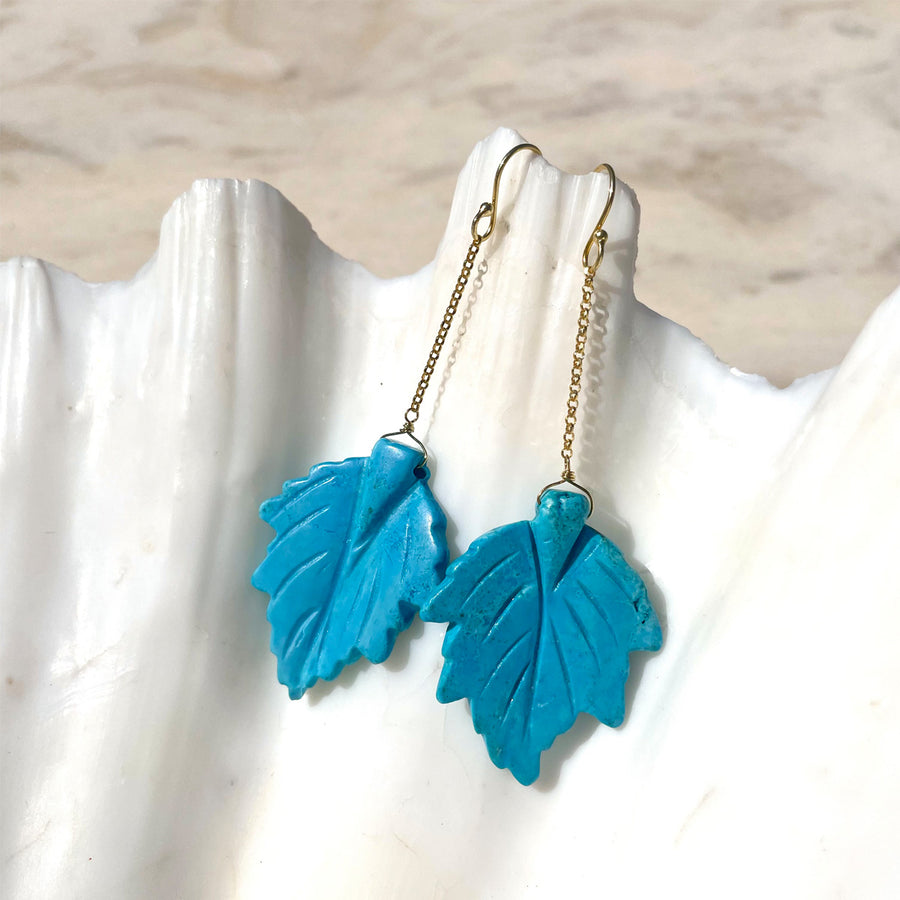 Katerina Psoma Howlite Dangle Earrings