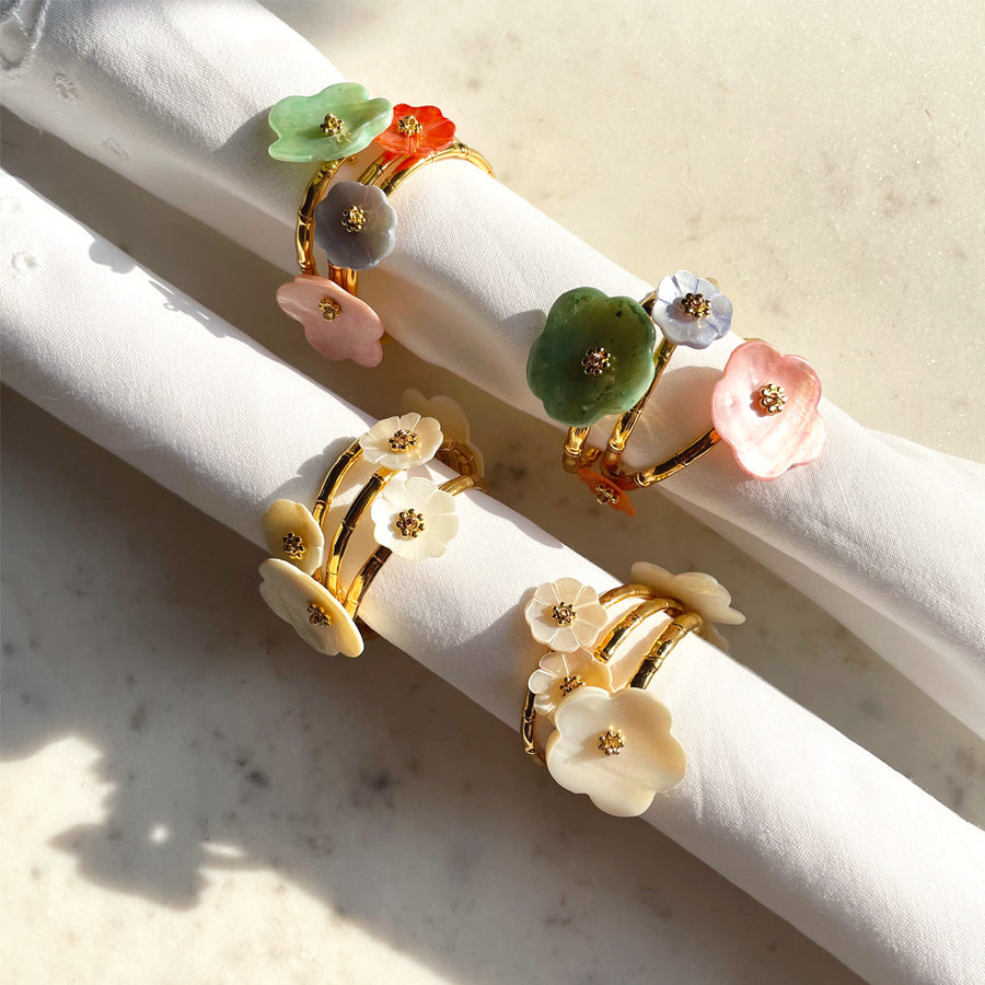 Antheia Napkin Rings (Set of 4)
